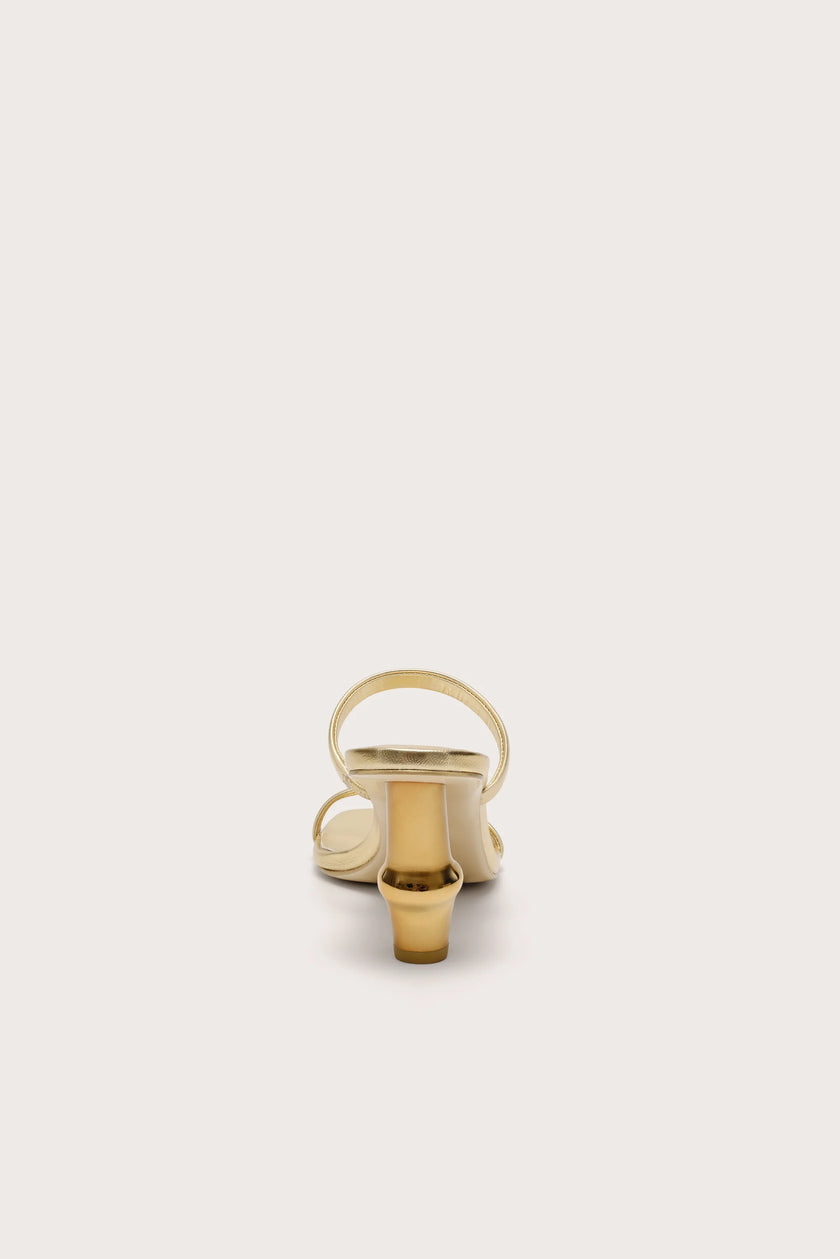 CUT Gold Bamboo Sandal