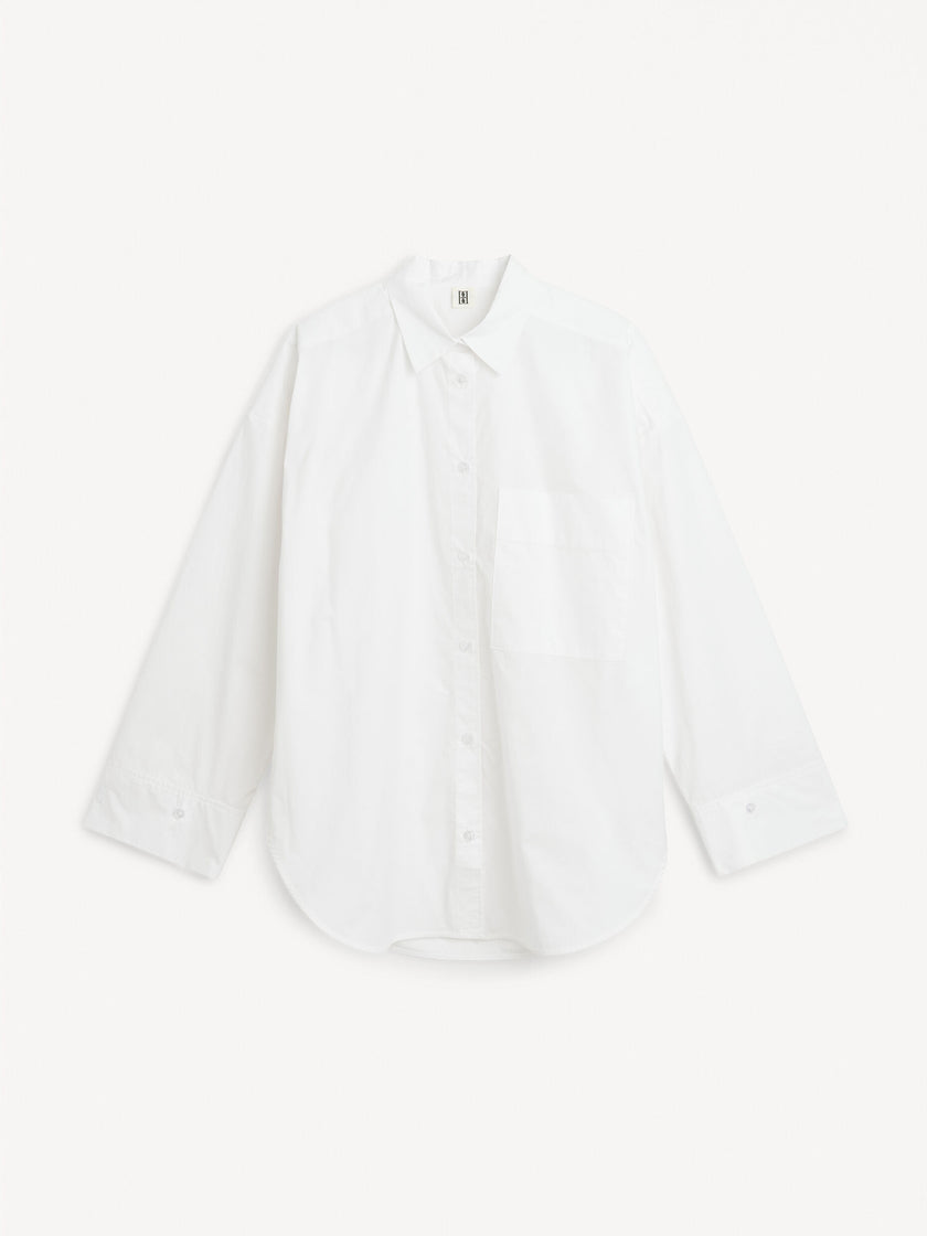 MAL White Buttondown Shirt