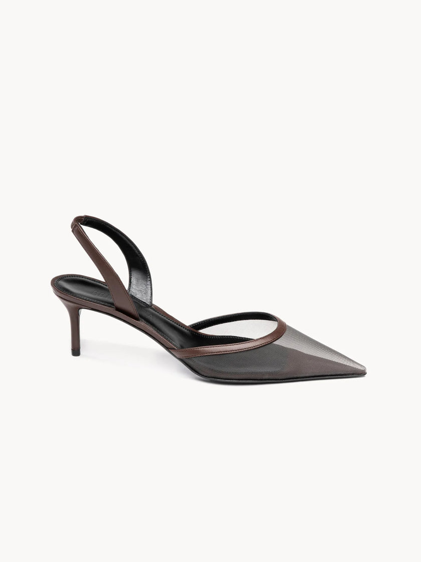 BN Sheer Pointy Toe Heel