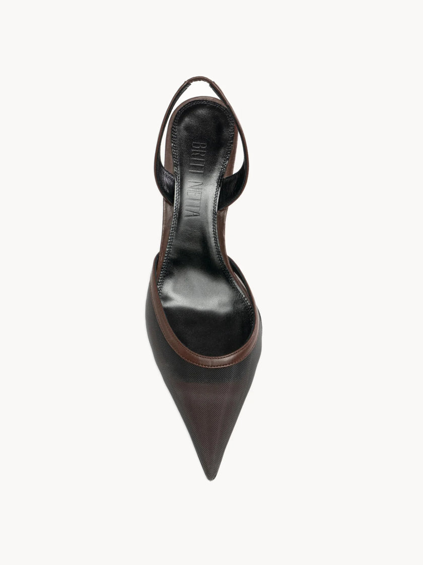BN Sheer Pointy Toe Heel