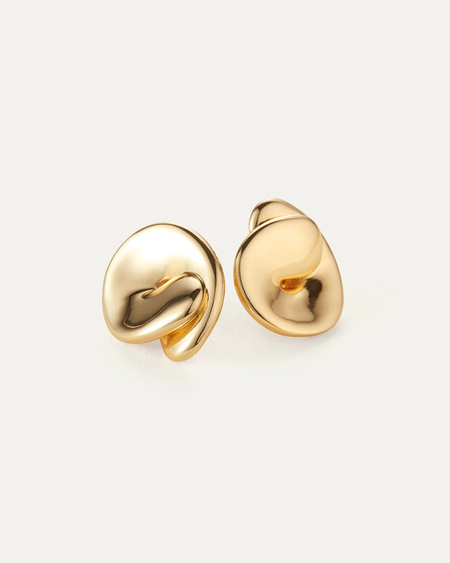 JEN Button Earrings
