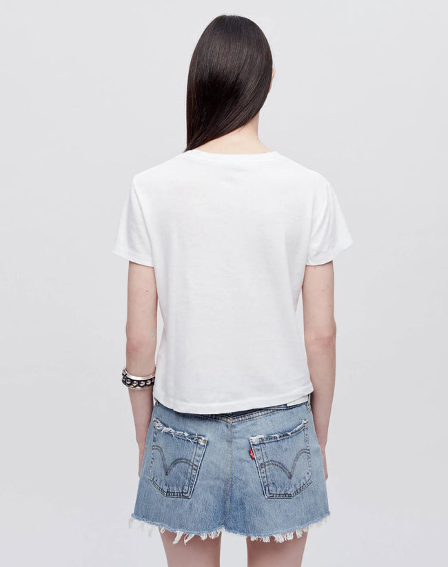 RED Classic White Tee