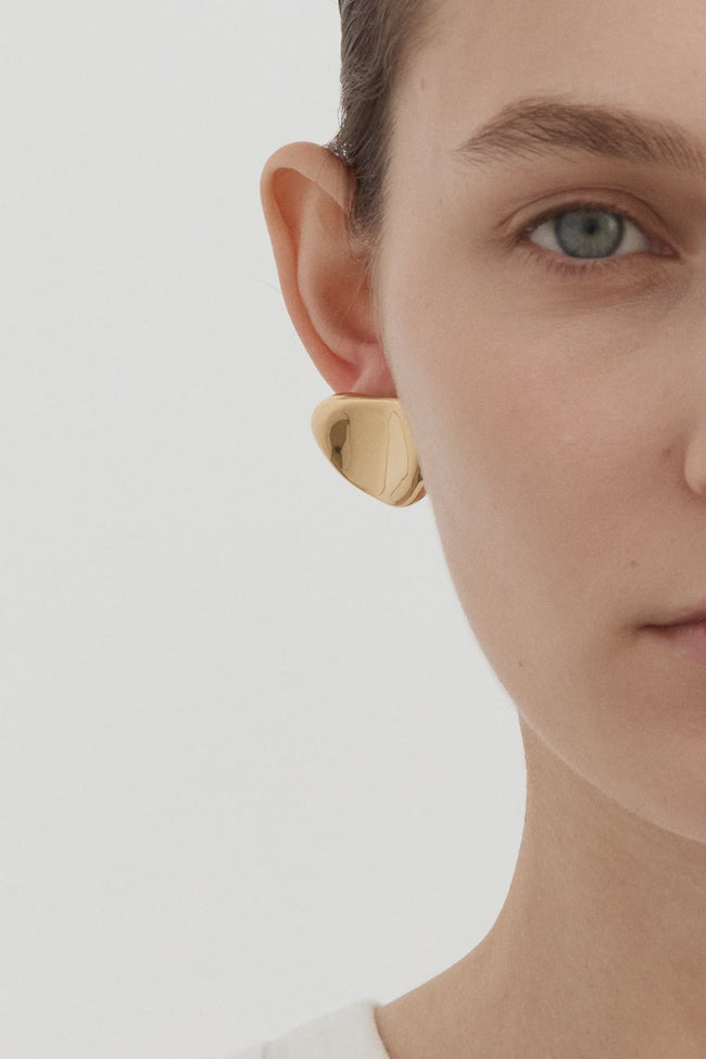 NG Inverted Dome Earrings