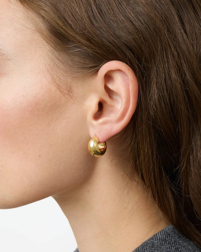 LIE Small Chunky Hoop Gold