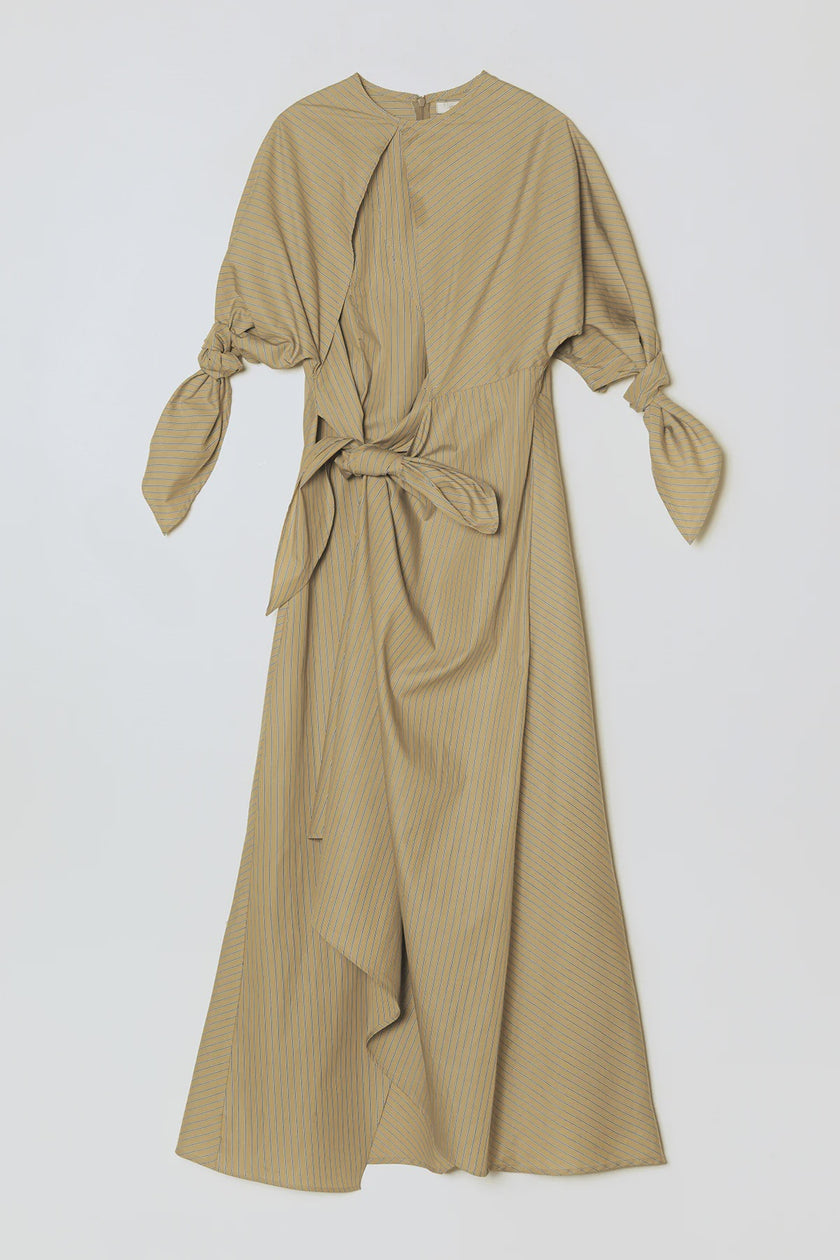 ATD Knotted Stripe Dress