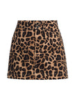 VER Leopard Mini Skirt