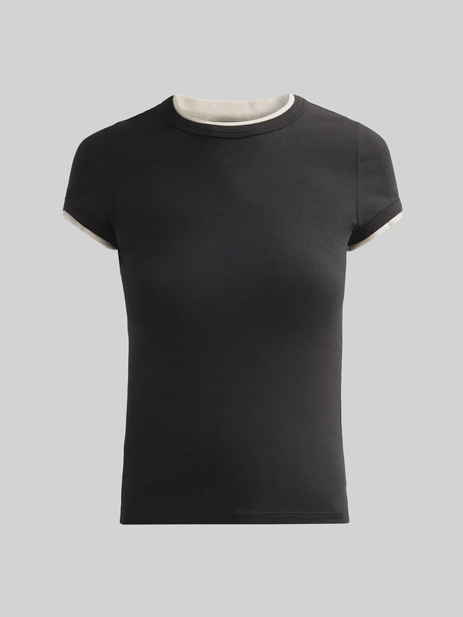 VER Double Collar Tee