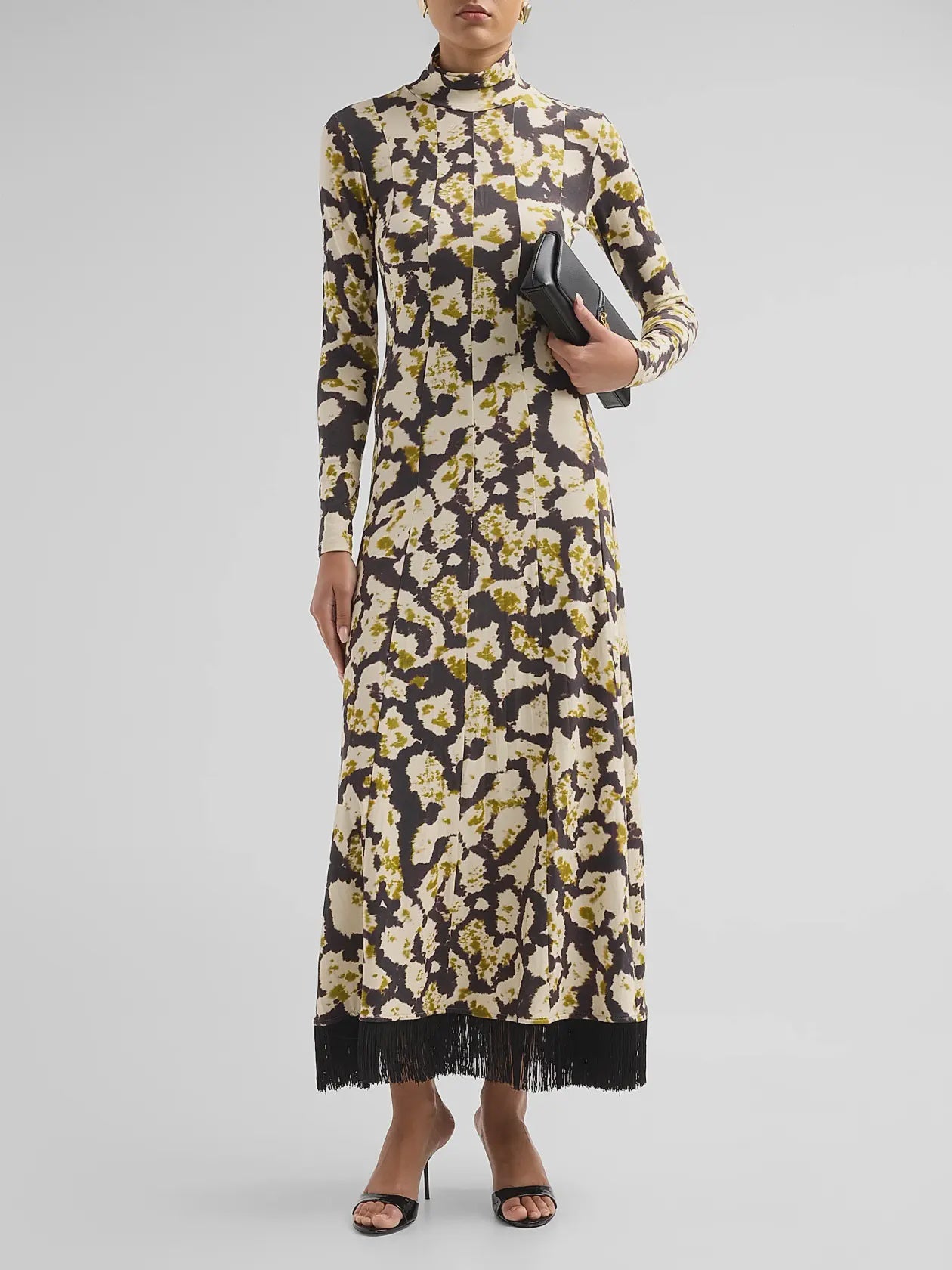 CC Fringe Midi Dress