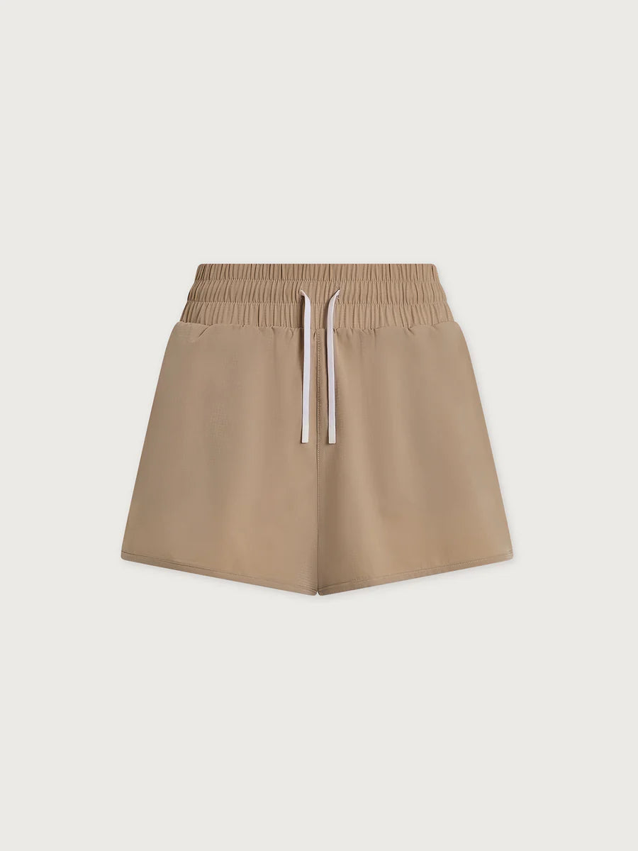 VAR Red Stripe Running Short