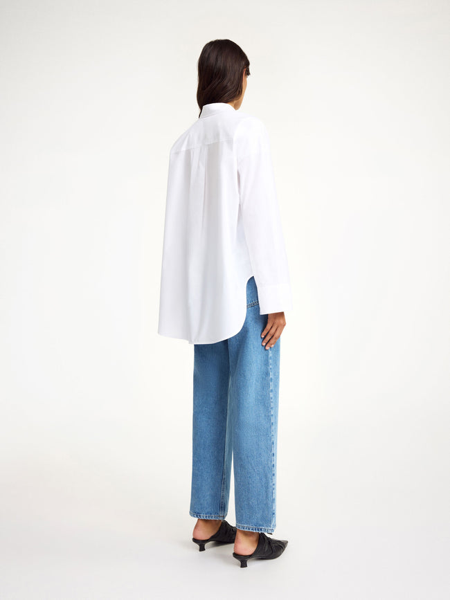 MAL White Buttondown Shirt