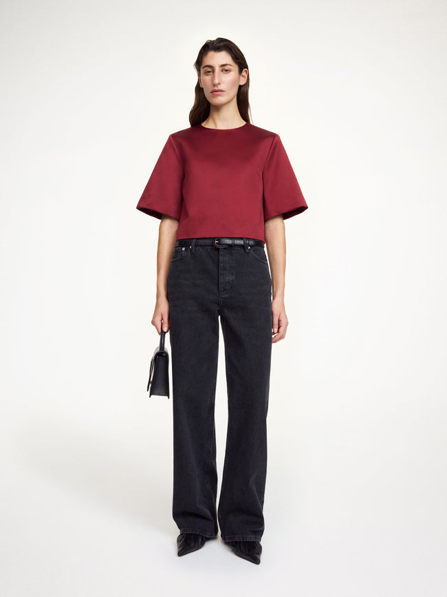 MAL Satin Tailored Tee