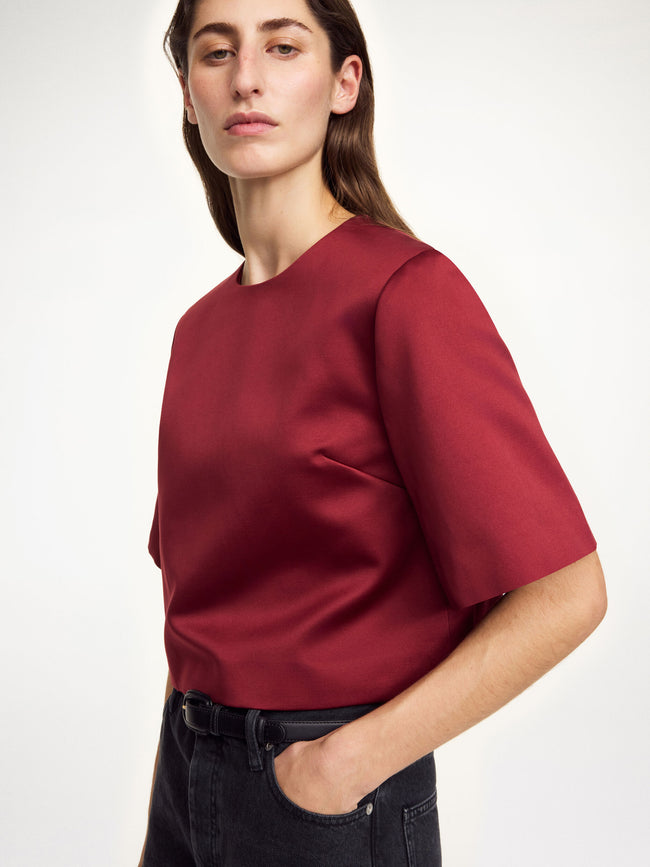 MAL Satin Tailored Tee