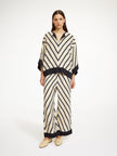MAL Slant Stripe Trousers
