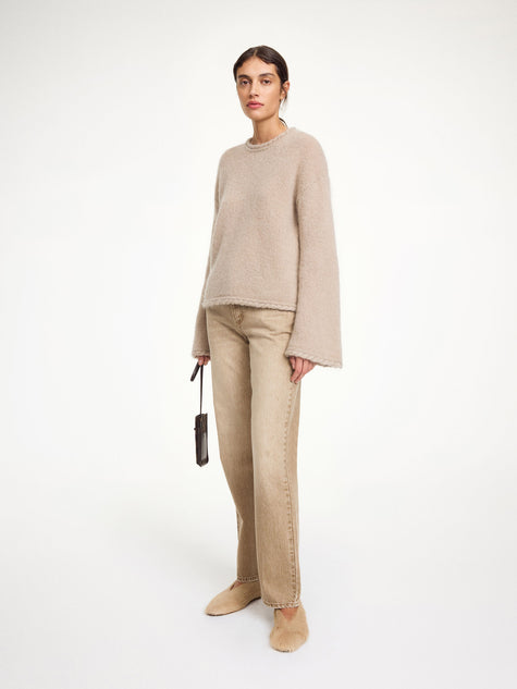 MAL Braided Collar Sweater