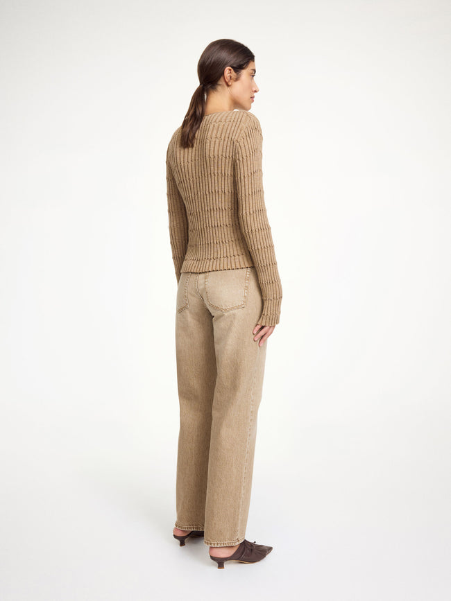 MAL Textured Cardigan