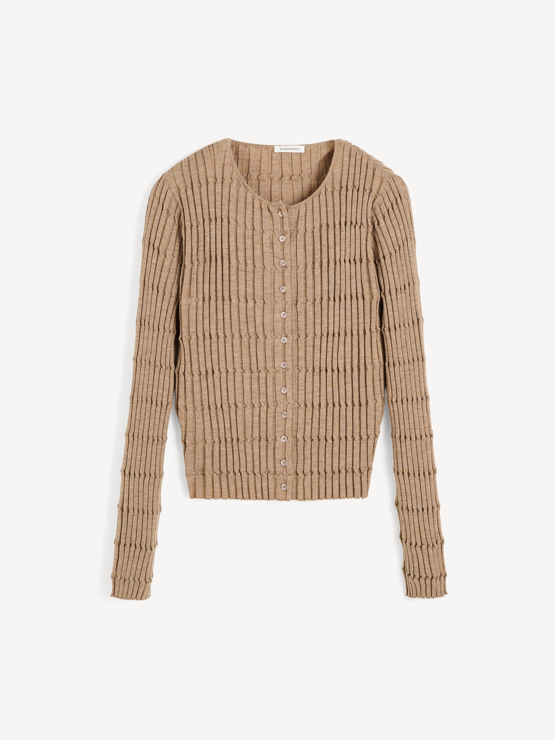 MAL Textured Cardigan