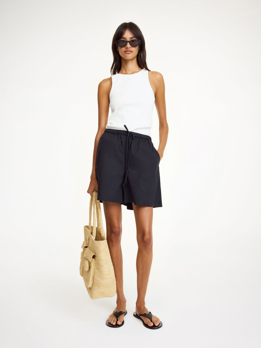 MAL Cotton Drawstring Shorts
