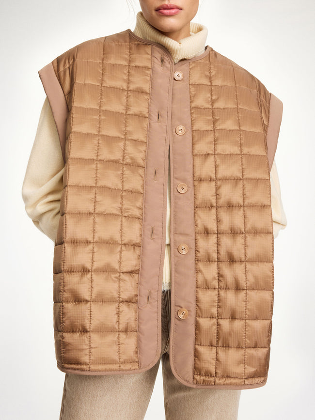 MAL Quilted Convertible Vest Jacket