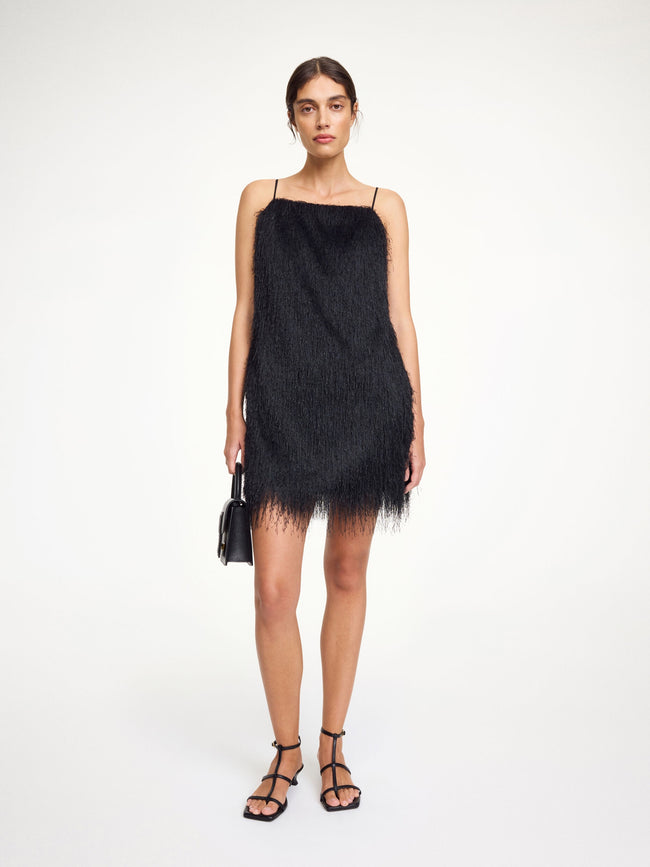 MAL Fringe Mini Dress