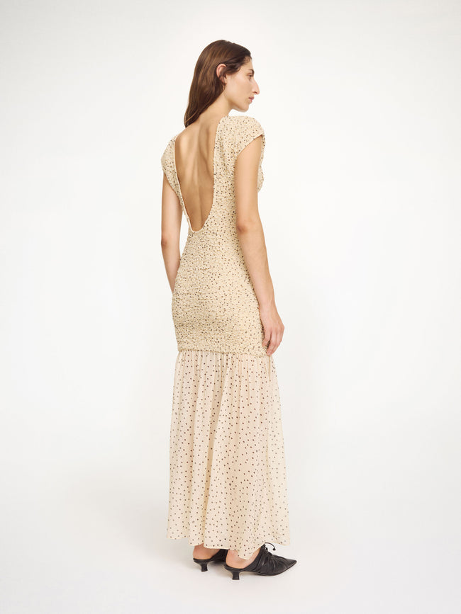 MAL Smocked Maxi Dress