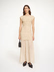 MAL Smocked Maxi Dress