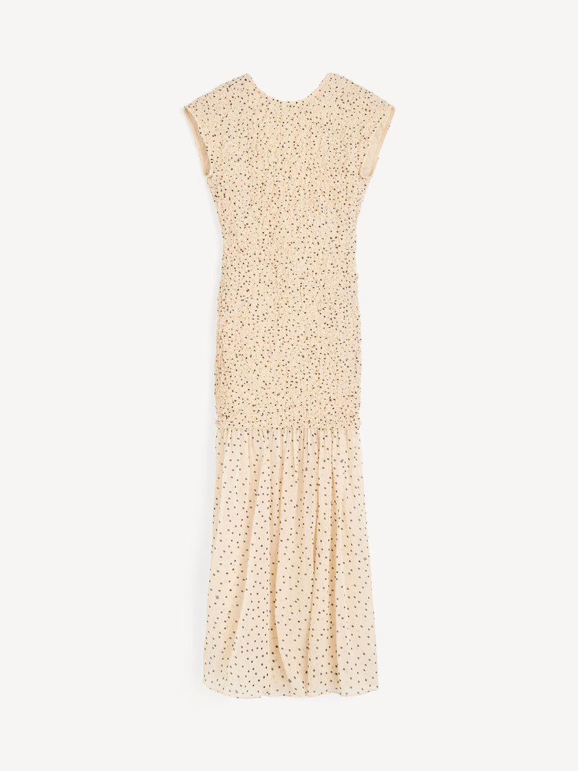 MAL Smocked Maxi Dress