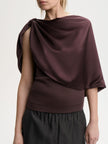 MAL Purple Twist Cape