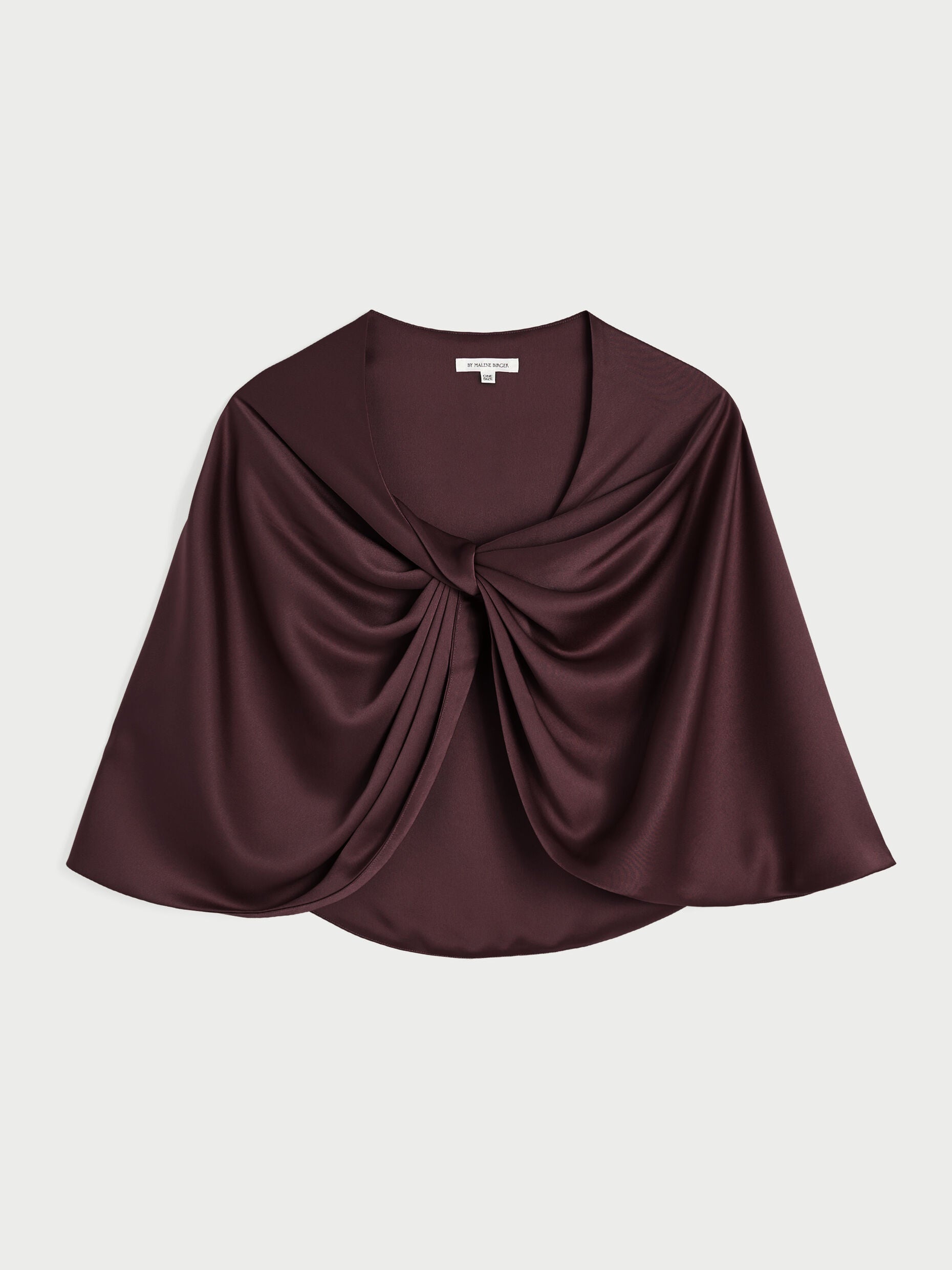 MAL Purple Twist Cape