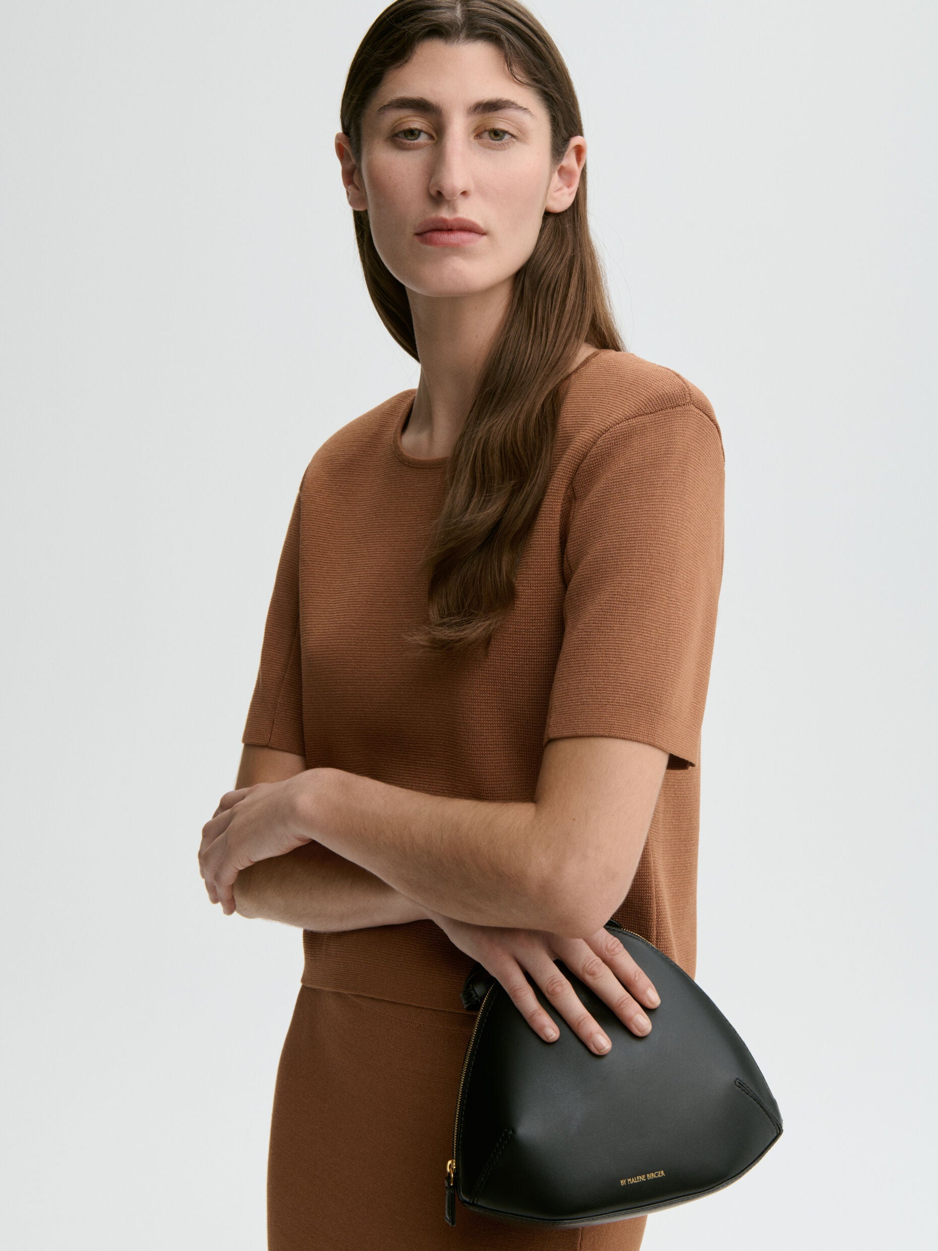 MAL Knit Structured Tee