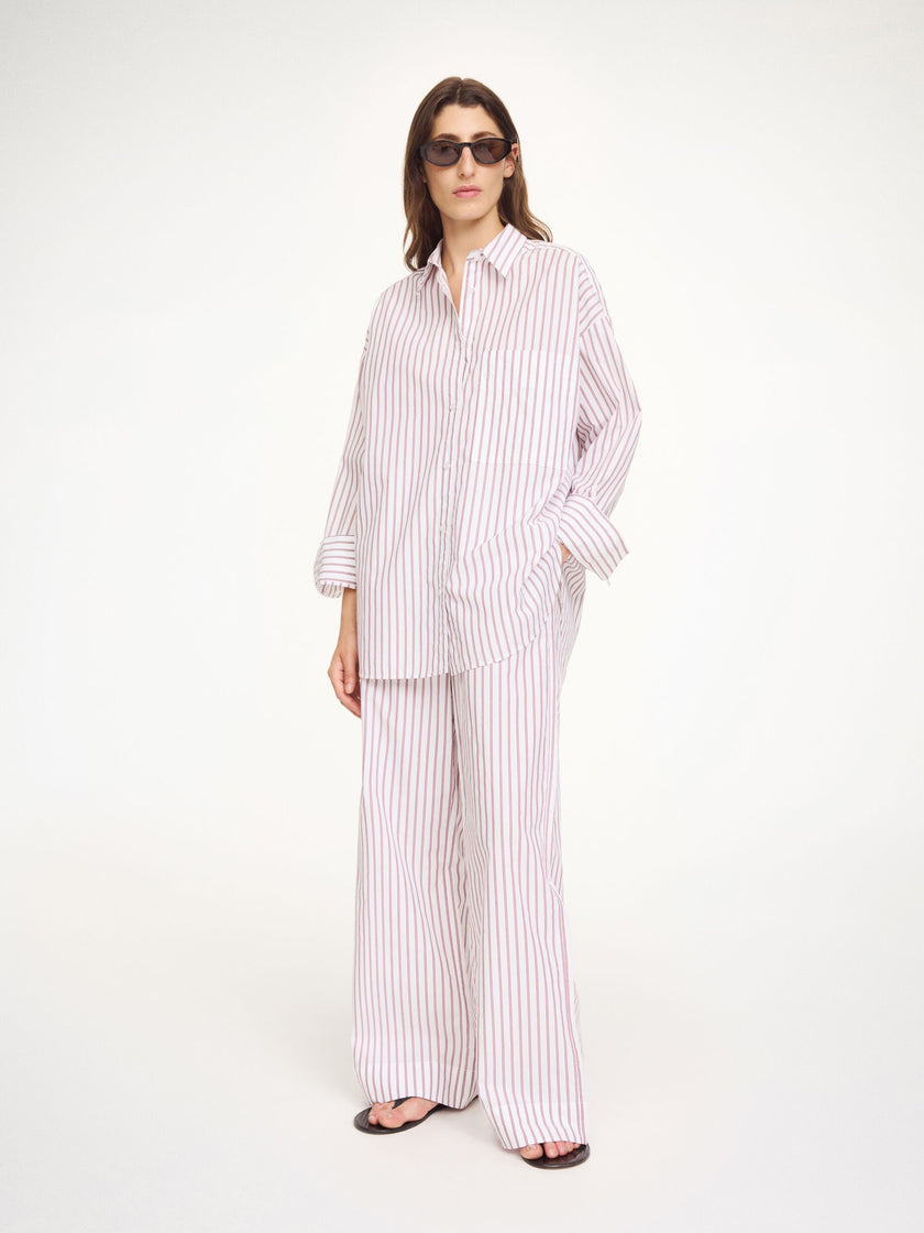 MAL Striped Poplin Pants