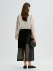 MAL Organza Buttondown Shirt
