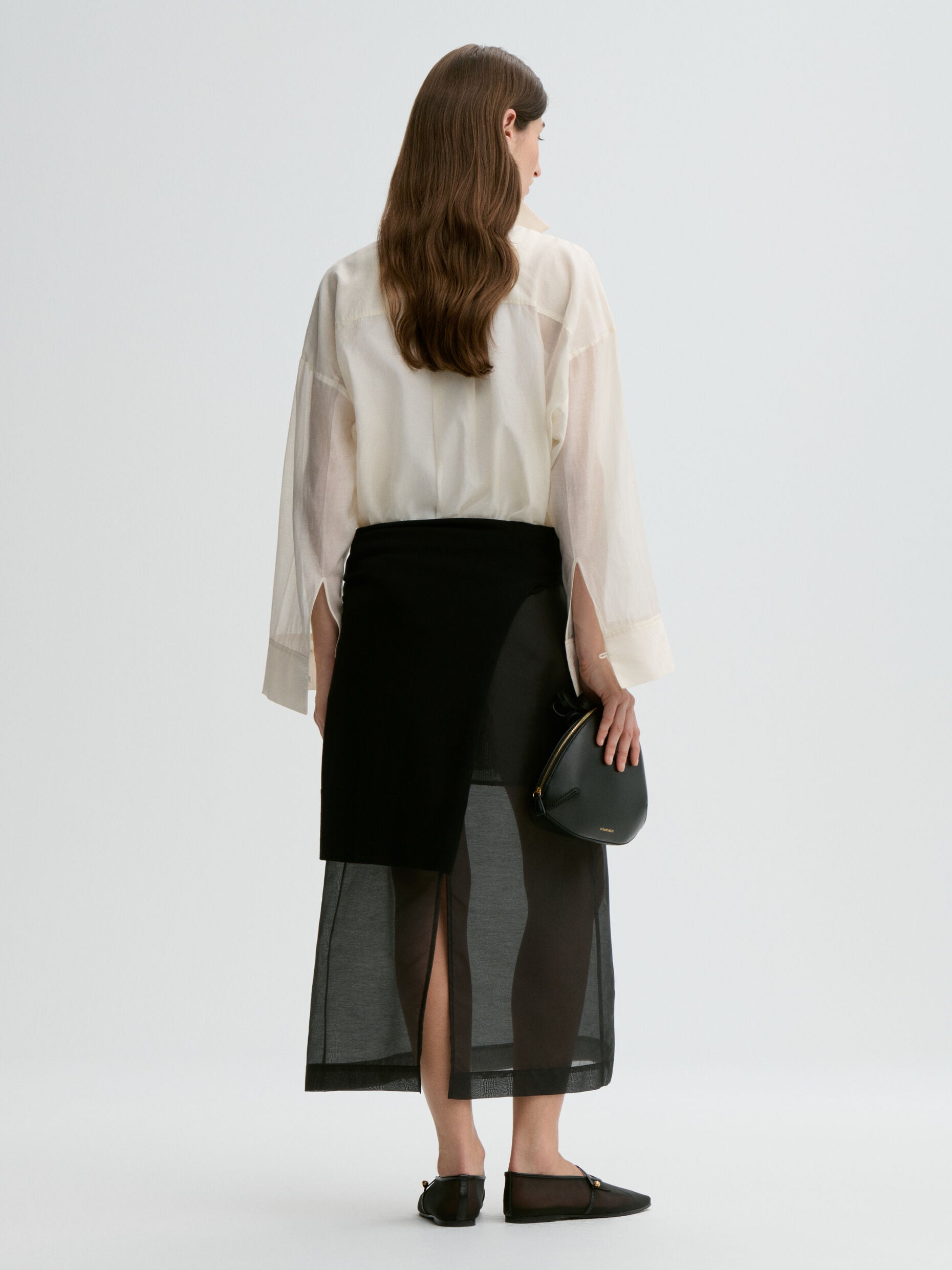MAL Organza Buttondown Shirt