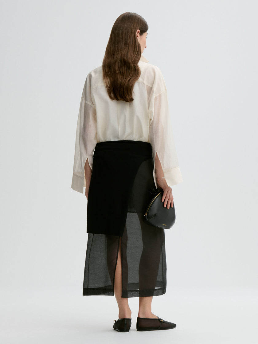 MAL Organza Buttondown Shirt