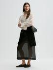 MAL Organza Buttondown Shirt