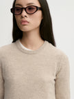 MAL Cropped Crewneck Sweater