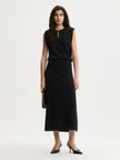 MAL Keyhole Midi Dress