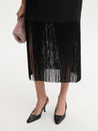 MAL Straight Fringe Dress