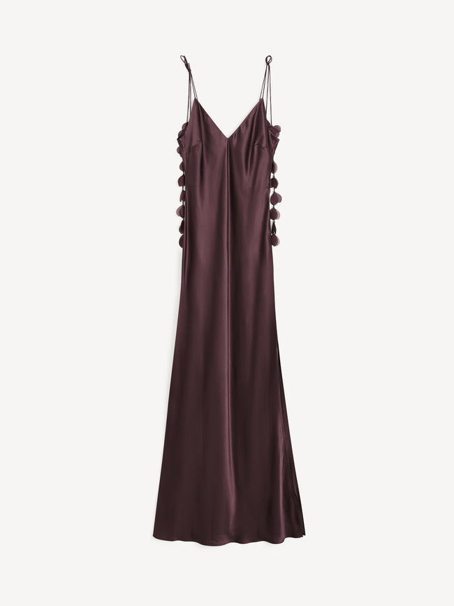 MAL Satin Maxi Dress