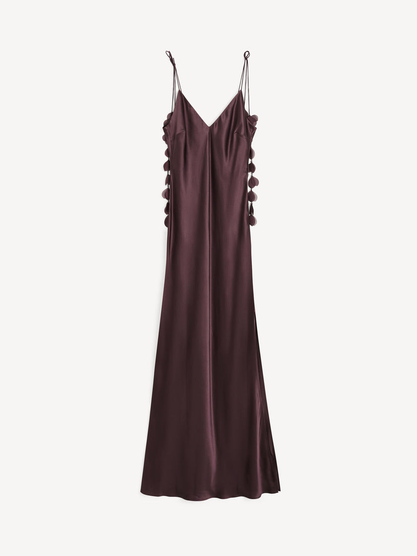 MAL Satin Maxi Dress
