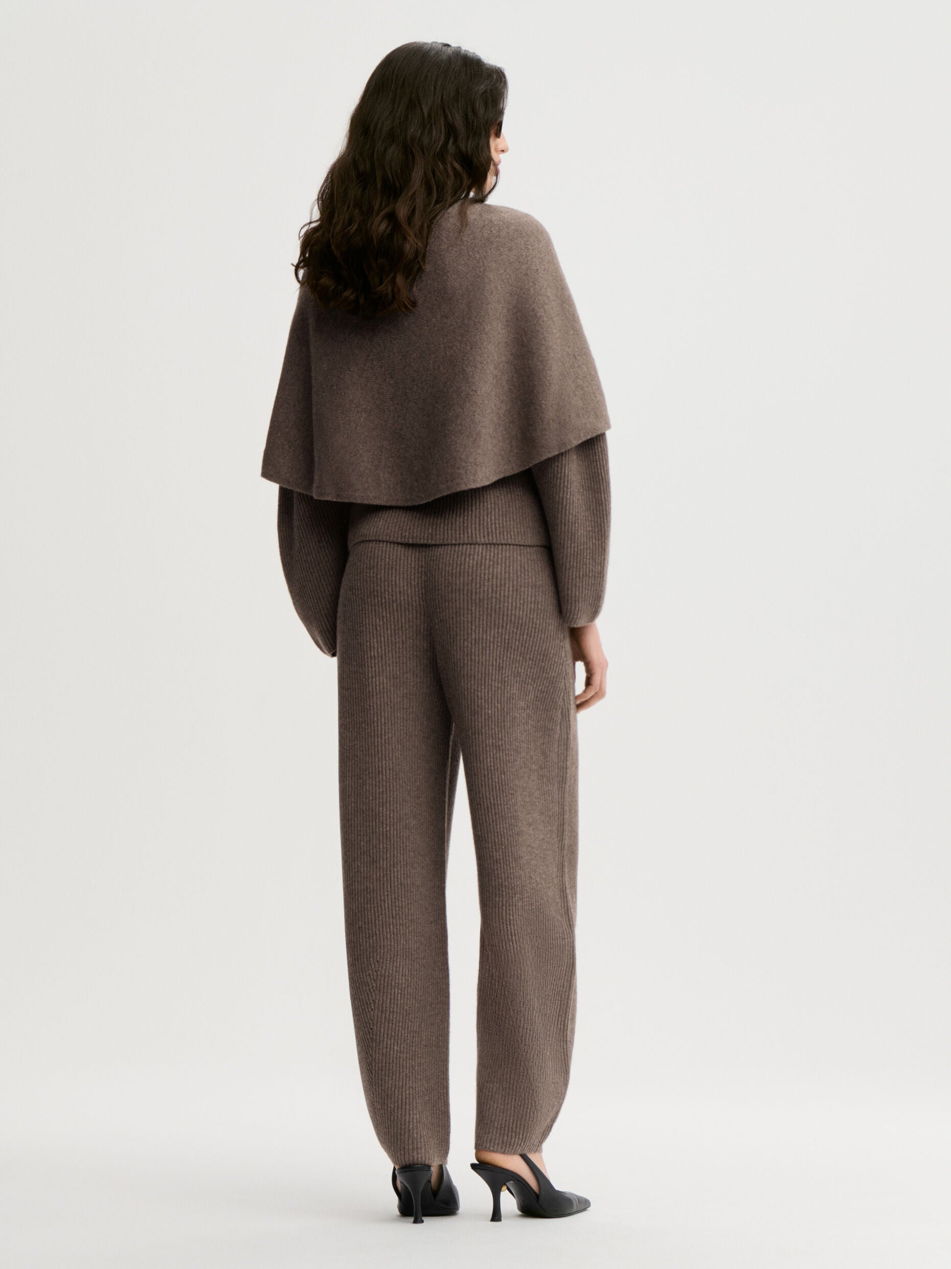 MAL Twisted Wool Cape