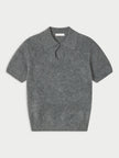 MAL Collared Keyhole Sweater