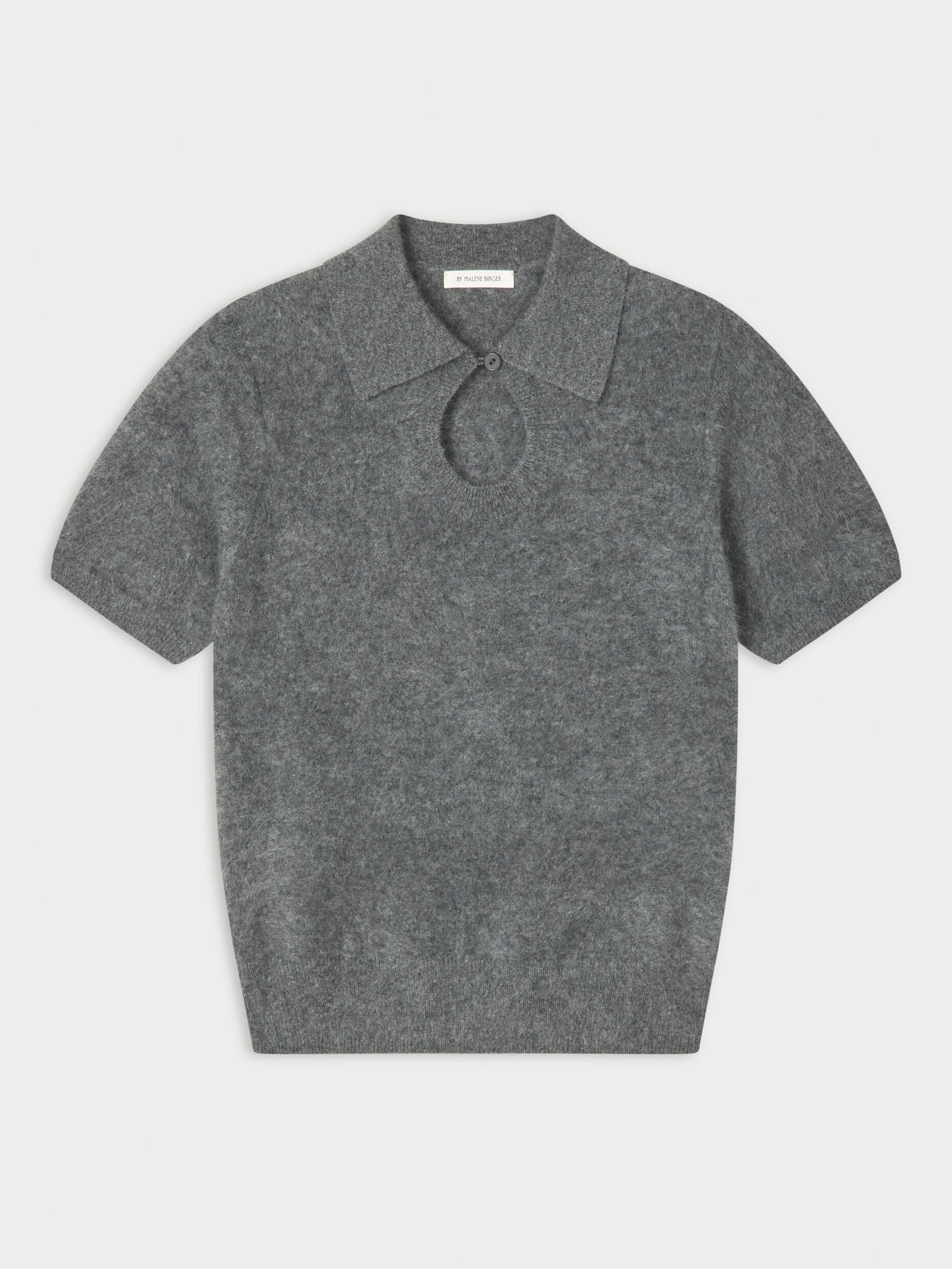 MAL Collared Keyhole Sweater