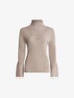 VAR Taupe Knit Top