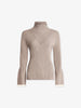 VAR Taupe Knit Top