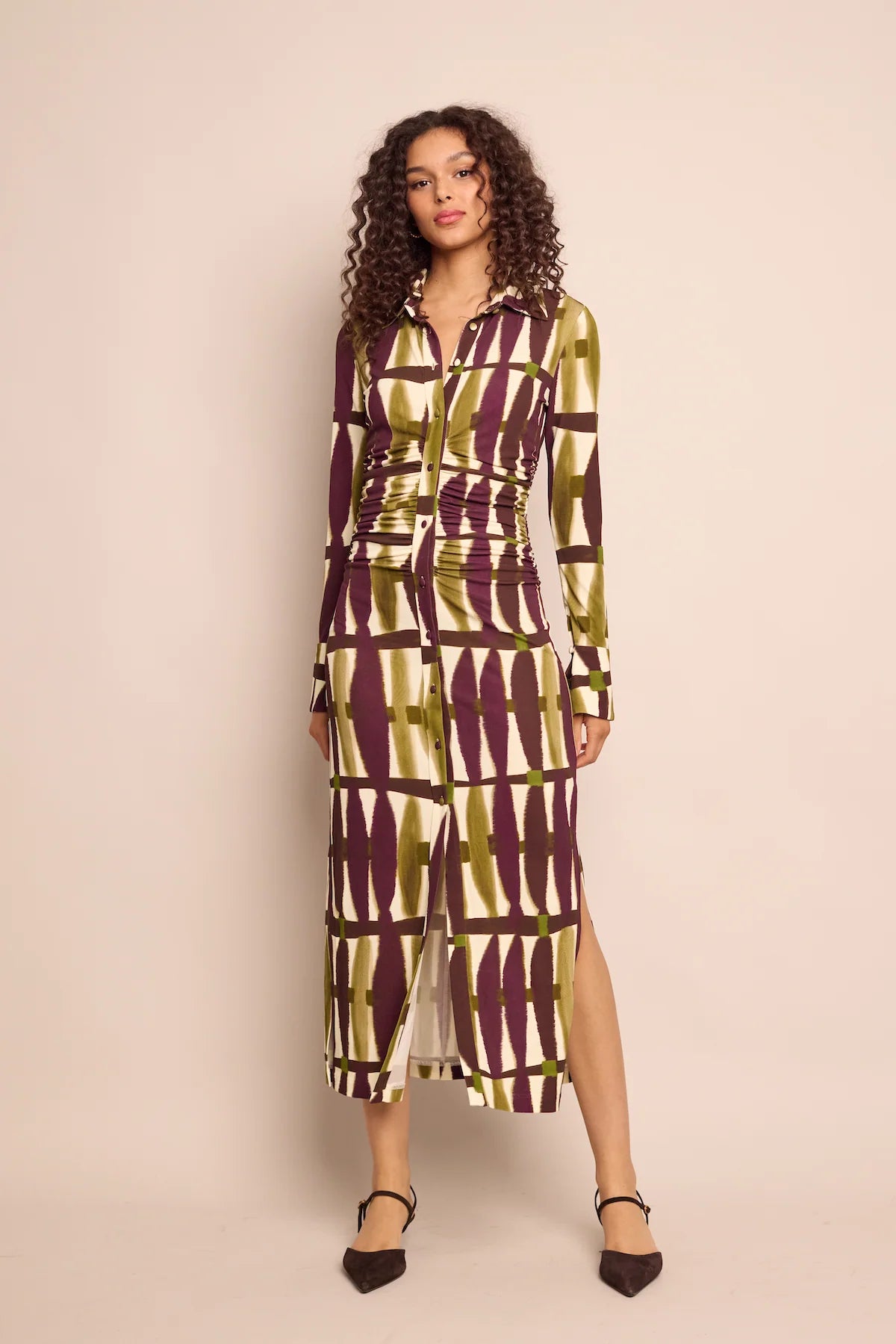 CC Patterned Jersey Dress