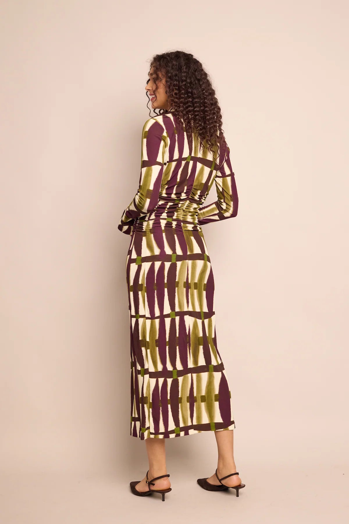 CC Patterned Jersey Dress