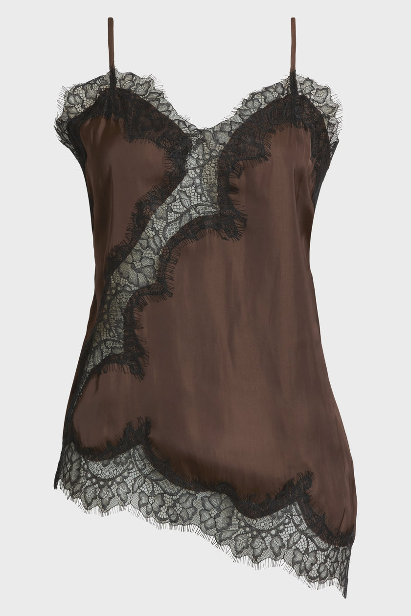 DEL Lace Trim Tank