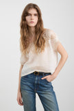 NIL Embroidered Neckline Top