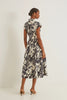 CC Floral Belted Dress