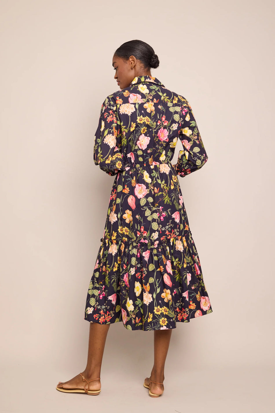 CC Collared Midi Dress